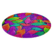 Planche À Découper Neon Feuilles : Flux de dessin (Coin)