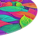 Planche À Découper Neon Feuilles : Flux de dessin (Coin)