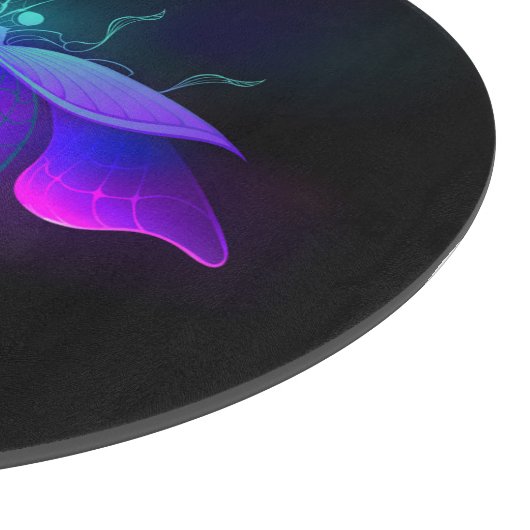Planche À Découper Neon Firefly sur noir (Coin)