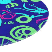 Planche À Découper Neon Fruits Art Motif (Coin)