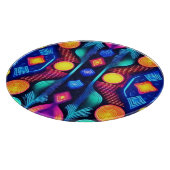 Planche À Découper Neon Geometry Mandala Art (Coin)
