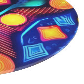 Planche À Découper Neon Geometry Mandala Art (Coin)