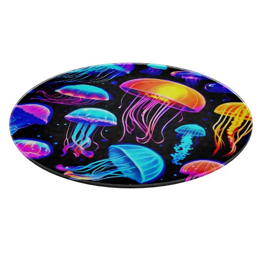 Planche À Découper Neon Jellyfish (Coin)