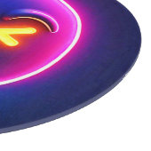 Planche À Découper Neon Laughing Emoji Joy (Coin)