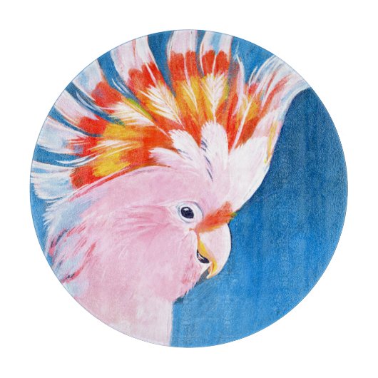 Planche À Découper Neon Mohawk - Cockatoo rose (Devant)