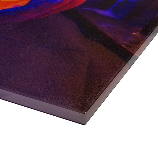 Planche À Découper Neon pumpkins (Coin)