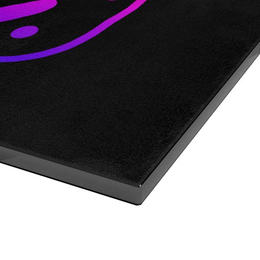 Planche À Découper Neon Rainbow Chop It Like It's Hot (Coin)