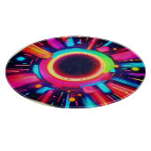 Planche À Découper Neon Vortex de l'Art Lumière (Coin)