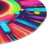 Planche À Découper Neon Vortex de l'Art Lumière (Coin)