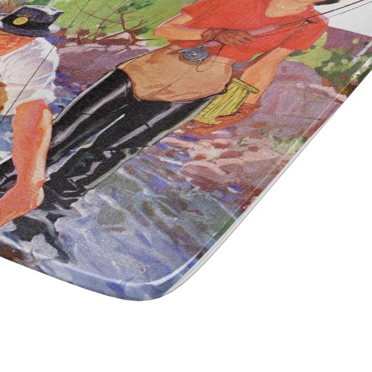 Planche À Découper Netting A Fish par R.J. Cavaliere (Coin)