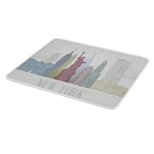 Planche À Découper New York Skyline (Coin)