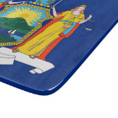 Planche À Découper New York : The Empire State, Home Big Apple Flag (Coin)