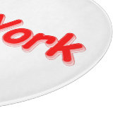 Planche À Découper "#NewYork" Joli design. Commandez dès maintenant (Coin)