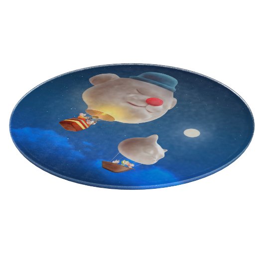 Planche À Découper Night Sky Balloon Adventure (Coin)