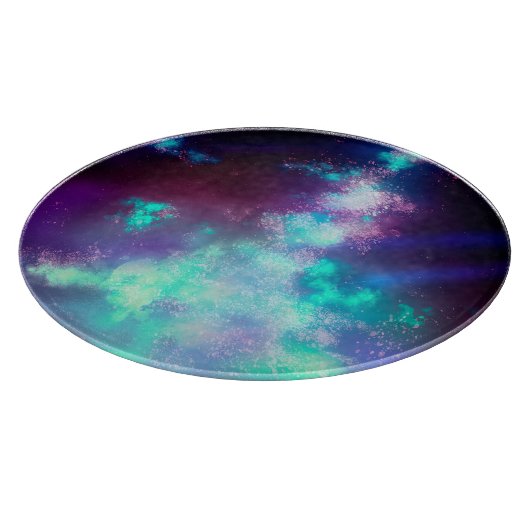 Planche À Découper Night Sky Neon Lights Cutboard (Coin)