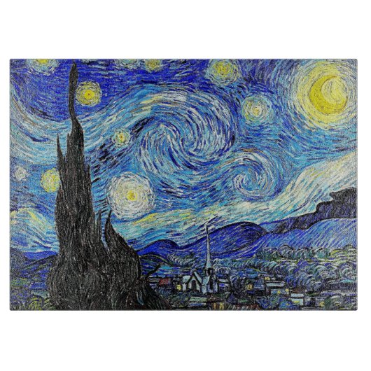 Planche À Découper Night Starry Night (Devant)