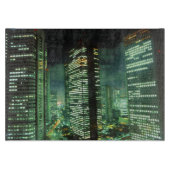 Planche À Découper Nightscape, Shinjuku, Tokyo, Japon (Devant)