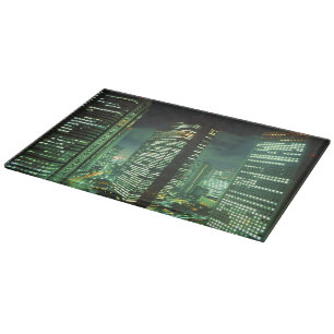 Planche À Découper Nightscape, Shinjuku, Tokyo, Japon