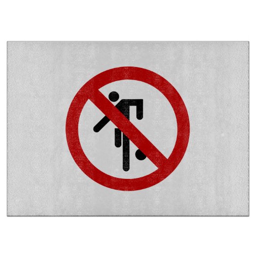 Planche À Découper NO Ball Games ⚠ Thai Park ⚠ (Devant)