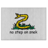 Planche À Découper No step on snek memes (Devant)