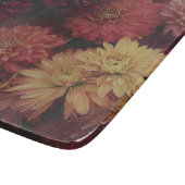 Planche À Découper Nocturne de Chrysanthème de la Moisson (Coin)