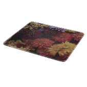 Planche À Découper Nocturne de Chrysanthème de la Moisson (Coin)