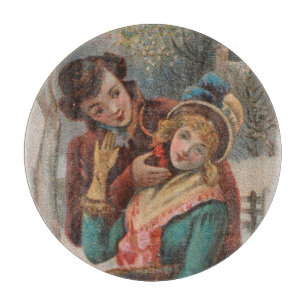 Planche À Découper Noël, Angleterre - Publicité de l'ère victorienne,