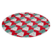 Planche À Découper Noël Arbre Cookie Dough Mix Maison Rouge (Coin)