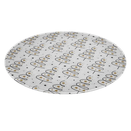 Planche À Découper Noël « Arbre qui tournoie » (Coin)