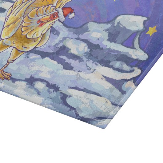 Planche À Découper Noël au poulet (Coin)