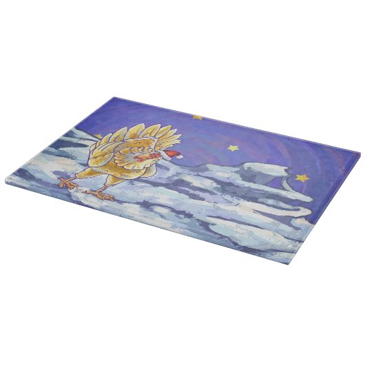 Planche À Découper Noël au poulet (Coin)