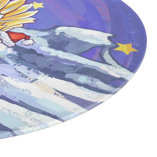 Planche À Découper Noël au poulet (Coin)