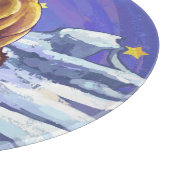 Planche À Découper Noël aux chameaux (Coin)