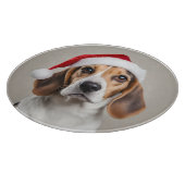 Planche À Découper Noël beagle (Coin)