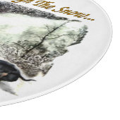 Planche À Découper Noël Dachshund (Coin)
