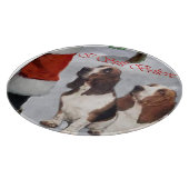 Planche À Découper Noël de Basset Hound (Coin)