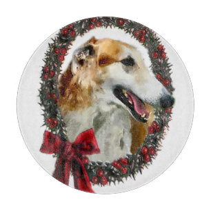 Planche À Découper Noël de Borzoi