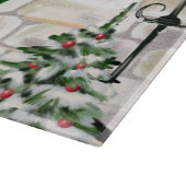 Planche À Découper Noël de Chien Husky Sibérien (Coin)