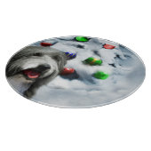 Planche À Découper Noël de Collie barrée (Coin)