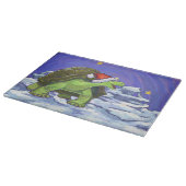 Planche À Découper Noël de la tortue nocturne étoilée (Coin)