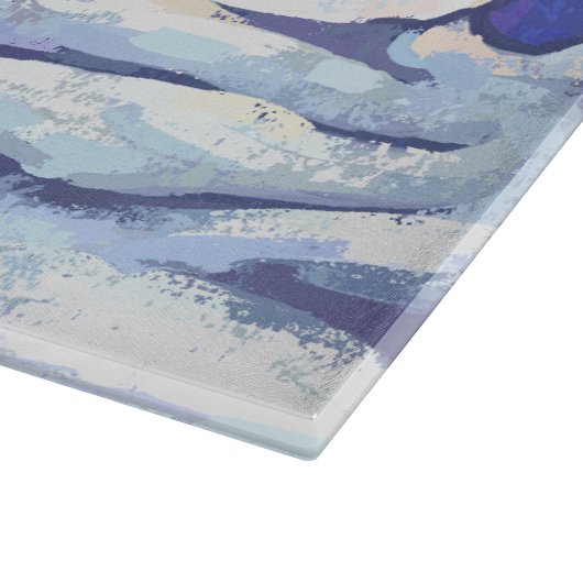 Planche À Découper Noël de la tortue nocturne étoilée (Coin)