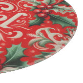 Planche À Découper Noel de Noël Rouge et Vert (Coin)