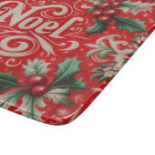 Planche À Découper Noel de Noël Rouge et Vert (Coin)