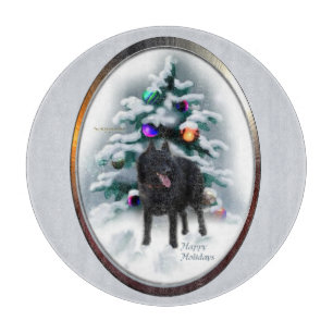 Planche À Découper Noël de Schipperke