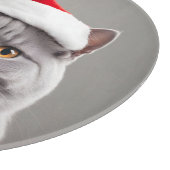 Planche À Découper Noël de Shorthair britannique (Coin)