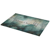 Planche À Découper Noël des arbres verts (Coin)