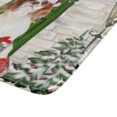 Planche À Découper Noël du chien Cavalier King (Coin)