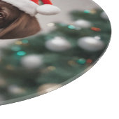 Planche À Découper Noël du Labrador au chocolat (Coin)