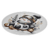 Planche À Découper Noël du mignon Snowman (Coin)
