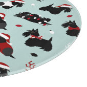 Planche À Découper Noël écossais Terrier bleu (Coin)